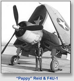 "Pappy" Reid & F4U-1